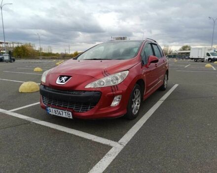 Красный Пежо 308, объемом двигателя 1.6 л и пробегом 380 тыс. км за 4800 $, фото 2 на Automoto.ua