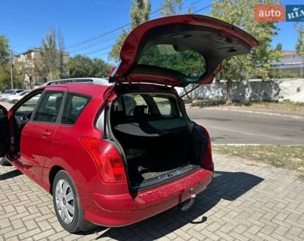 Червоний Пежо 308, об'ємом двигуна 1.6 л та пробігом 174 тис. км за 6600 $, фото 10 на Automoto.ua