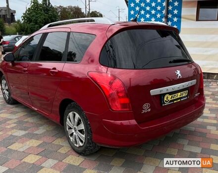 Красный Пежо 308, объемом двигателя 1.6 л и пробегом 320 тыс. км за 5700 $, фото 4 на Automoto.ua