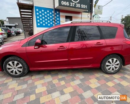 Красный Пежо 308, объемом двигателя 1.6 л и пробегом 320 тыс. км за 5700 $, фото 3 на Automoto.ua
