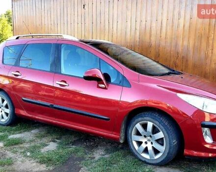 Червоний Пежо 308, об'ємом двигуна 1.6 л та пробігом 198 тис. км за 6200 $, фото 5 на Automoto.ua