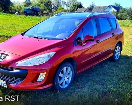 Червоний Пежо 308, об'ємом двигуна 1.6 л та пробігом 230 тис. км за 6000 $, фото 4 на Automoto.ua