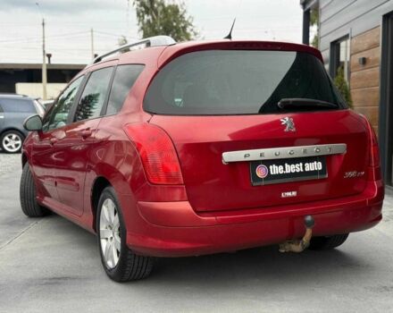 Красный Пежо 308, объемом двигателя 1.6 л и пробегом 224 тыс. км за 4400 $, фото 3 на Automoto.ua