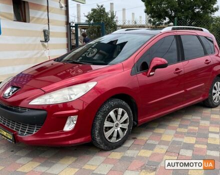 Красный Пежо 308, объемом двигателя 1.6 л и пробегом 320 тыс. км за 5700 $, фото 2 на Automoto.ua
