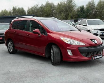 Красный Пежо 308, объемом двигателя 1.6 л и пробегом 224 тыс. км за 4400 $, фото 5 на Automoto.ua