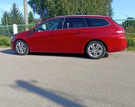 Красный Пежо 308, объемом двигателя 1.56 л и пробегом 245 тыс. км за 8400 $, фото 8 на Automoto.ua