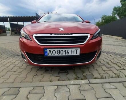 Красный Пежо 308, объемом двигателя 2 л и пробегом 182 тыс. км за 10500 $, фото 9 на Automoto.ua
