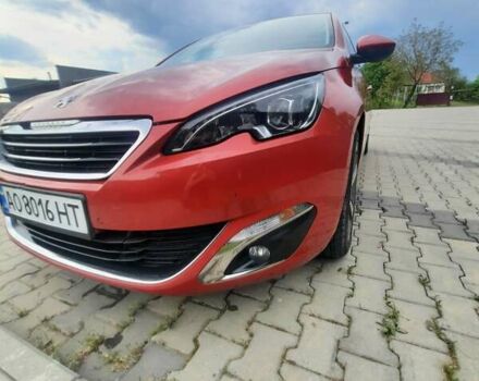 Красный Пежо 308, объемом двигателя 2 л и пробегом 182 тыс. км за 10500 $, фото 11 на Automoto.ua