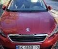 Красный Пежо 308, объемом двигателя 1.56 л и пробегом 191 тыс. км за 10500 $, фото 1 на Automoto.ua