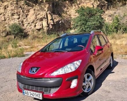 Червоний Пежо 308, об'ємом двигуна 1.6 л та пробігом 237 тис. км за 5500 $, фото 1 на Automoto.ua