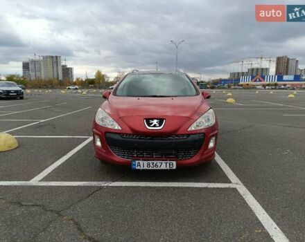 Красный Пежо 308, объемом двигателя 1.6 л и пробегом 280 тыс. км за 4800 $, фото 1 на Automoto.ua