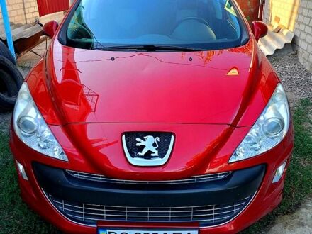 Червоний Пежо 308, об'ємом двигуна 1.6 л та пробігом 153 тис. км за 6200 $, фото 1 на Automoto.ua