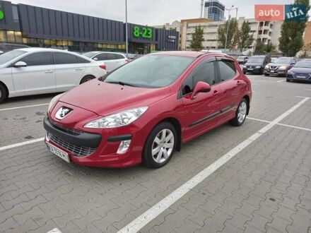 Червоний Пежо 308, об'ємом двигуна 1.6 л та пробігом 150 тис. км за 5500 $, фото 1 на Automoto.ua