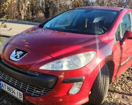 Красный Пежо 308, объемом двигателя 1.6 л и пробегом 200 тыс. км за 4300 $, фото 1 на Automoto.ua