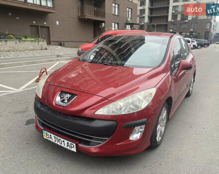 Червоний Пежо 308, об'ємом двигуна 1.6 л та пробігом 147 тис. км за 4000 $, фото 1 на Automoto.ua