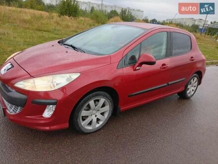 Червоний Пежо 308, об'ємом двигуна 1.6 л та пробігом 229 тис. км за 4800 $, фото 1 на Automoto.ua