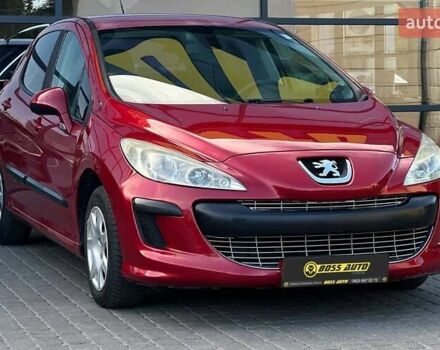 Красный Пежо 308, объемом двигателя 1.6 л и пробегом 178 тыс. км за 5700 $, фото 1 на Automoto.ua