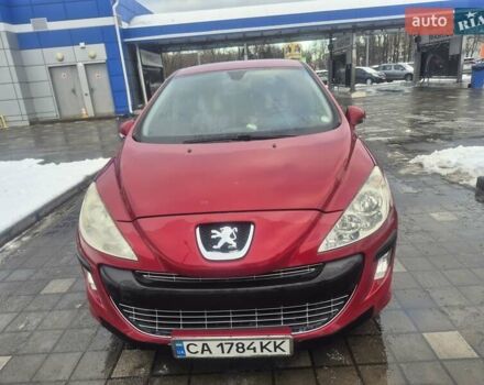 Красный Пежо 308, объемом двигателя 1.6 л и пробегом 105 тыс. км за 5700 $, фото 1 на Automoto.ua