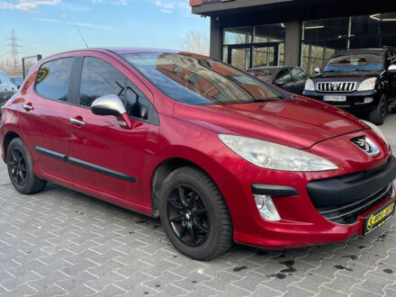 Пежо 308 2009 у Чернівцях на Automoto.ua Червоний Пежо 308, об'ємом двигуна 1.6 л та пробігом 120 тис. км за 4600 $, фото 1 на Automoto.ua