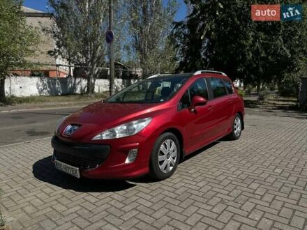 Червоний Пежо 308, об'ємом двигуна 1.6 л та пробігом 174 тис. км за 6600 $, фото 1 на Automoto.ua