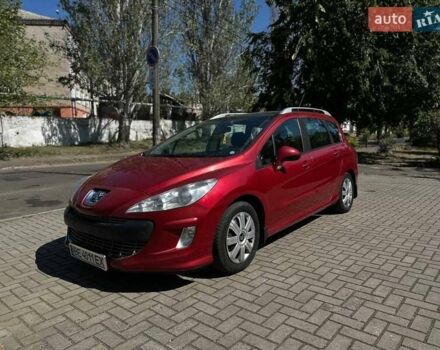 Червоний Пежо 308, об'ємом двигуна 1.6 л та пробігом 174 тис. км за 6600 $, фото 1 на Automoto.ua
