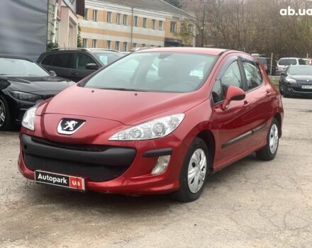 Красный Пежо 308, объемом двигателя 1.6 л и пробегом 204 тыс. км за 5440 $, фото 1 на Automoto.ua