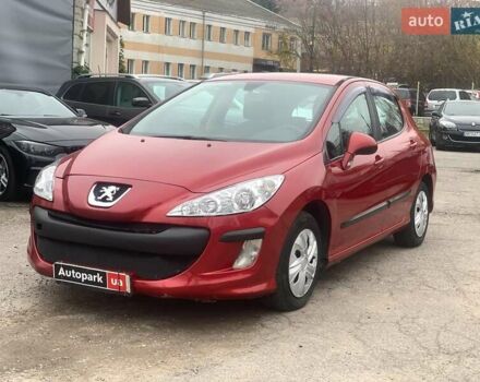 Красный Пежо 308, объемом двигателя 1.6 л и пробегом 204 тыс. км за 5440 $, фото 1 на Automoto.ua