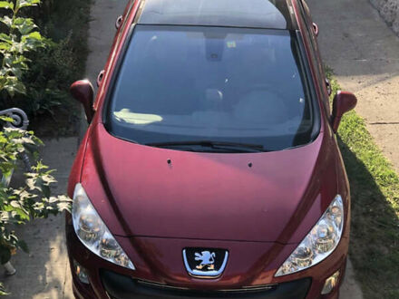 Червоний Пежо 308, об'ємом двигуна 1.56 л та пробігом 166 тис. км за 6100 $, фото 1 на Automoto.ua