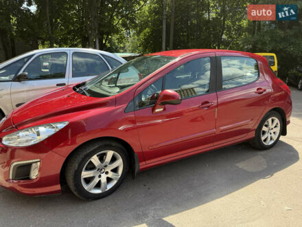 Червоний Пежо 308, об'ємом двигуна 1.6 л та пробігом 89 тис. км за 6900 $, фото 1 на Automoto.ua