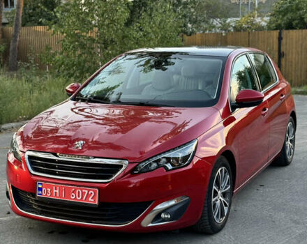 Червоний Пежо 308, об'ємом двигуна 1.6 л та пробігом 209 тис. км за 13600 $, фото 1 на Automoto.ua