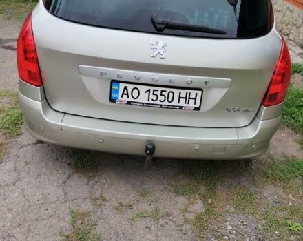 Пежо 308 2008 у Мукачеве на Automoto.ua Пежо 308, об'ємом двигуна 1.6 л та пробігом 120 тис. км за 4800 $, фото 10 на Automoto.ua