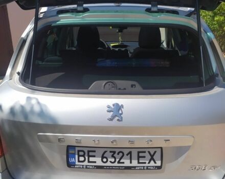 Серый Пежо 308, объемом двигателя 1.6 л и пробегом 165 тыс. км за 6200 $, фото 12 на Automoto.ua