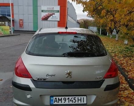 Серый Пежо 308, объемом двигателя 1.6 л и пробегом 250 тыс. км за 4800 $, фото 2 на Automoto.ua