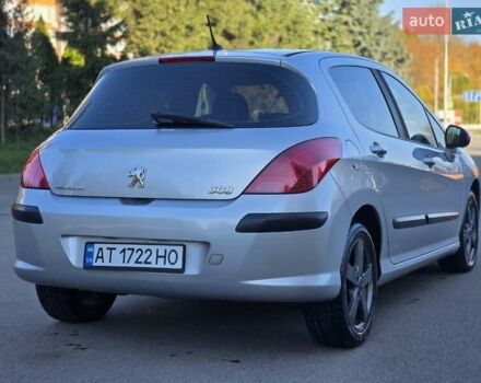 Серый Пежо 308, объемом двигателя 1.6 л и пробегом 169 тыс. км за 4999 $, фото 10 на Automoto.ua