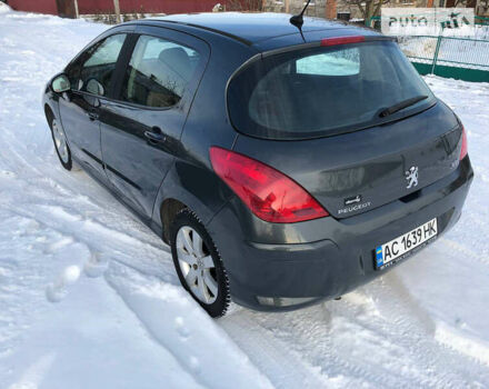 Сірий Пежо 308, об'ємом двигуна 1.6 л та пробігом 230 тис. км за 4500 $, фото 3 на Automoto.ua