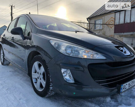 Сірий Пежо 308, об'ємом двигуна 1.6 л та пробігом 230 тис. км за 4500 $, фото 6 на Automoto.ua