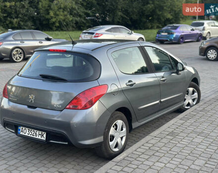 Серый Пежо 308, объемом двигателя 1.6 л и пробегом 191 тыс. км за 3750 $, фото 6 на Automoto.ua