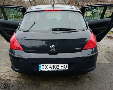 Серый Пежо 308, объемом двигателя 1.6 л и пробегом 228 тыс. км за 5100 $, фото 14 на Automoto.ua