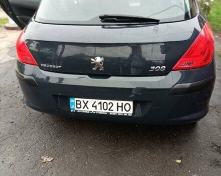 Серый Пежо 308, объемом двигателя 1.6 л и пробегом 228 тыс. км за 5100 $, фото 7 на Automoto.ua