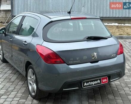 Серый Пежо 308, объемом двигателя 1.6 л и пробегом 270 тыс. км за 6190 $, фото 11 на Automoto.ua