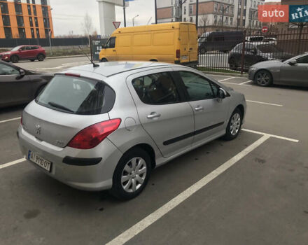 Серый Пежо 308, объемом двигателя 1.56 л и пробегом 340 тыс. км за 5400 $, фото 4 на Automoto.ua