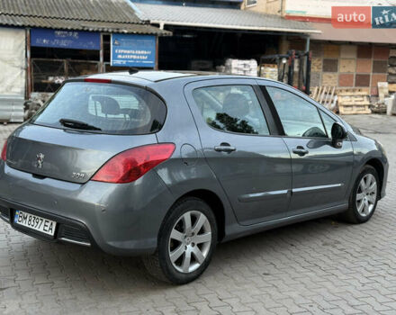 Серый Пежо 308, объемом двигателя 1.6 л и пробегом 165 тыс. км за 6200 $, фото 5 на Automoto.ua