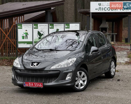 Серый Пежо 308, объемом двигателя 1.6 л и пробегом 96 тыс. км за 6700 $, фото 1 на Automoto.ua