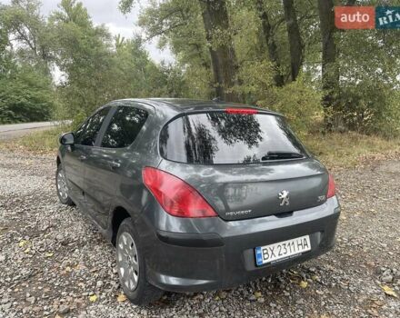 Серый Пежо 308, объемом двигателя 1.6 л и пробегом 188 тыс. км за 4300 $, фото 6 на Automoto.ua