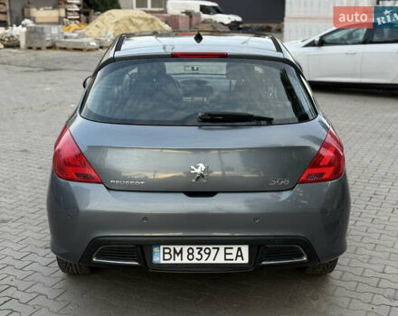 Серый Пежо 308, объемом двигателя 1.6 л и пробегом 165 тыс. км за 6200 $, фото 7 на Automoto.ua