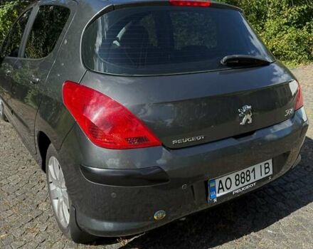 Сірий Пежо 308, об'ємом двигуна 1.6 л та пробігом 129 тис. км за 5800 $, фото 10 на Automoto.ua