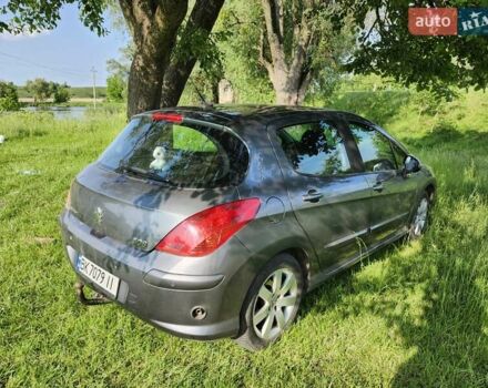Сірий Пежо 308, об'ємом двигуна 1.6 л та пробігом 345 тис. км за 5900 $, фото 7 на Automoto.ua