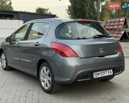 Серый Пежо 308, объемом двигателя 1.6 л и пробегом 165 тыс. км за 6200 $, фото 8 на Automoto.ua