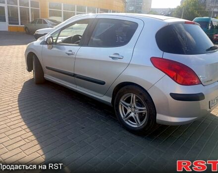 Серый Пежо 308, объемом двигателя 1.6 л и пробегом 212 тыс. км за 4399 $, фото 1 на Automoto.ua