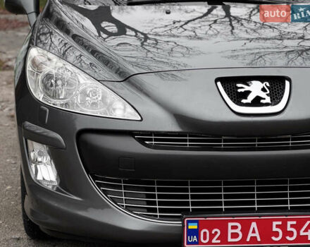 Серый Пежо 308, объемом двигателя 1.6 л и пробегом 96 тыс. км за 6700 $, фото 11 на Automoto.ua